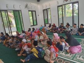 Menebar Ilmu, Menanamkan Iman untuk Anak-anak di Kalurahan Bandung